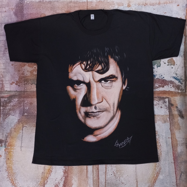 Remera Del Bocha Sokol Pintada A Mano 3 thumbnail 2
