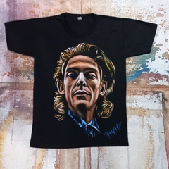 REMERA DE FEDERICO MOURA PINTADA A MANO 1