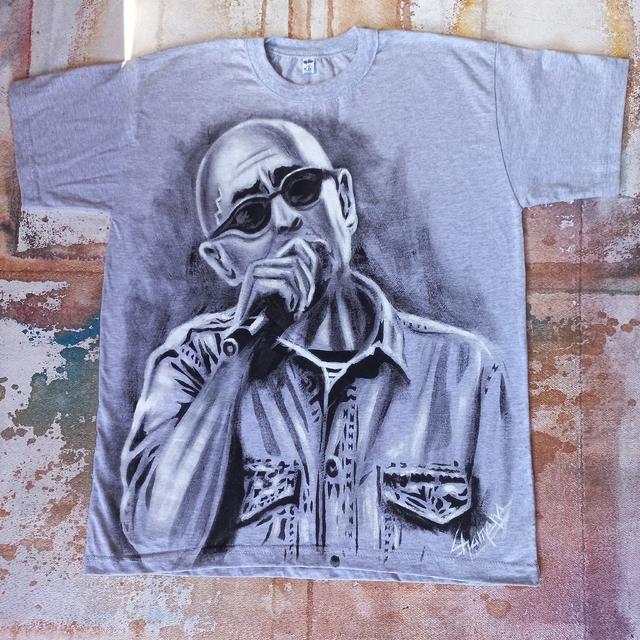 Remera Del Indio Solari Pintada A Mano 12 thumbnail 2