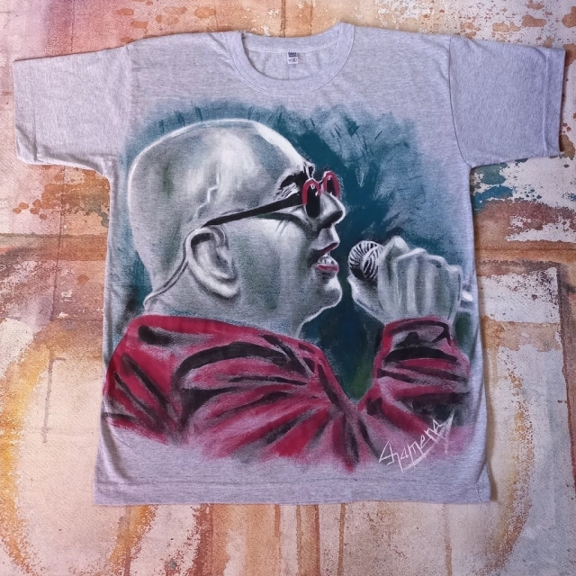 Remera Del Indio Solari Pintada A Mano 6 thumbnail 2