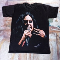 REMERA DE OZZY OSBOURNE PINTADA A MANO