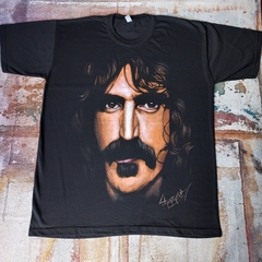 REMERA DE FRANK ZAPPA PINTADA A MANO