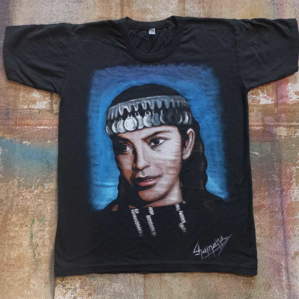 REMERA PINTADA A MANO DE AIMÉ PAINÉ thumbnail 3