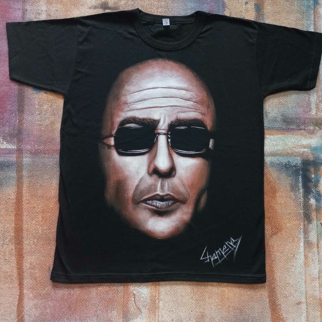 Remera Pintada A Mano Del Indio Solari 1 thumbnail 2