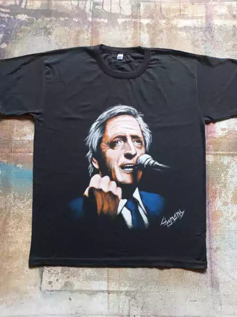 REMERA DE NESTOR KIRCHNER PINTADA A MANO 3
