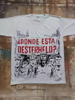REMERA DEL ETERNAUTA PINTADA A MANO 2