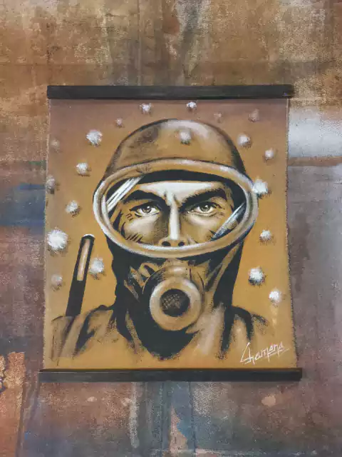 Tapiz Eternauta 50 x 44 cm