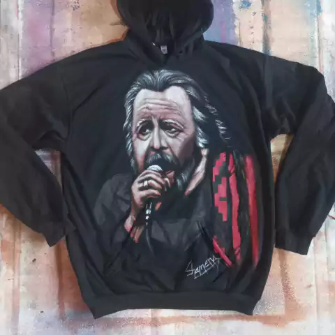 Buzo Canguro de HORACIO GUARANY pintado a mano