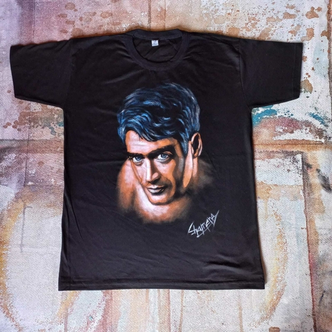 REMERA DE EL POTRO RODRIGO PINTADA A MANO
