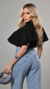 F12 - CALÇA WIDE LEG LOVE na internet