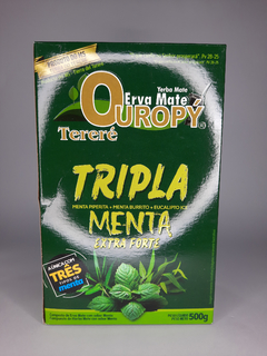 Erva Mate Tererê Ouropy Colossus Tripla Menta Extra Forte 500g