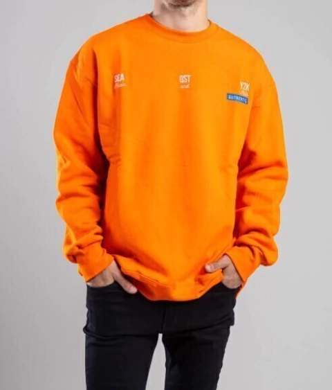 Buzo SeaQuest Axis naranja Oversize - comprar online