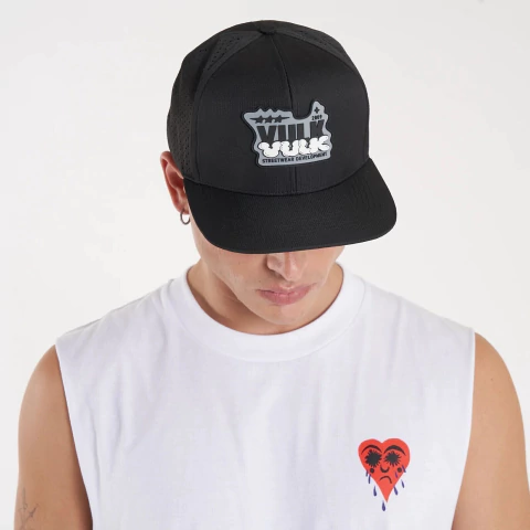 Gorra Vulk Buckley Flat Black - comprar online