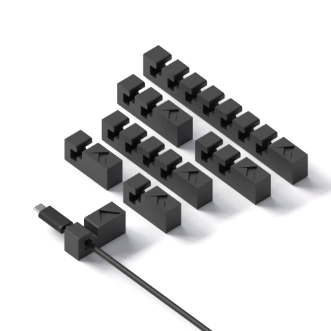 Kit Organizador De Cables Soporte con Adhesivo 3M® Greek®