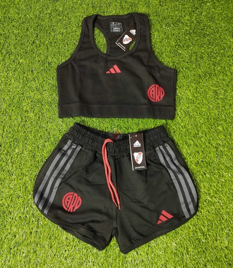 Conjunto dama top y short