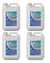 Cloro Líquido Para Piletas X 5lts Master Clean - Pack X 4u.