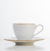 TAZA DE CAFE CON PLATO - Scandinavian White