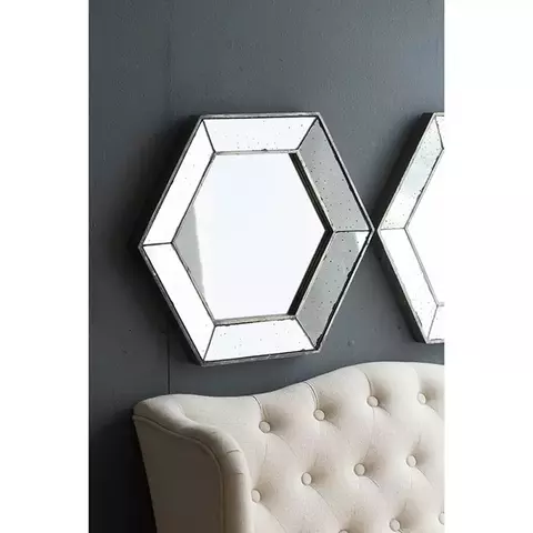 Espejo Hexagonal