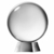 Bocha Cristal Chica con Base en internet