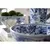Cuenco de Ceramica Azul y Blanco