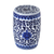 Banco Chino Con Diseño azul y blanco - Ina Home