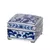 Set x 3 Cajas Azul y Blanco - Ina Home