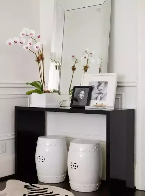 Banco Chino Diseño Blanco Ceramica