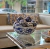 Cuenco de Ceramica Azul y Blanco