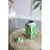 Potiche cuadrado con tapa Flores - tienda online