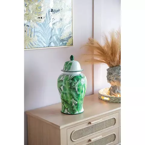 Potiche Ceramica Flores - comprar online