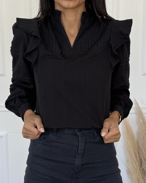 Blusa Alina - Negra - comprar online