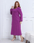 Vestido Garoa com Faixa Uva - loja online