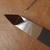 Ferramenta em aço inoxidável Modelo 05 (ponta reta em "V") e cabo emborrachado para escultura e carving - comprar online