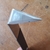 Ferramenta em aço inoxidável Modelo 05 (ponta reta em "V") e cabo emborrachado para escultura e carving