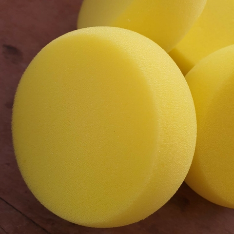 Esponja de espuma redonda e macia 7x3cm