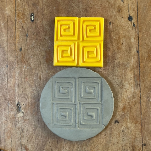 Patterned Base - SPIRALS