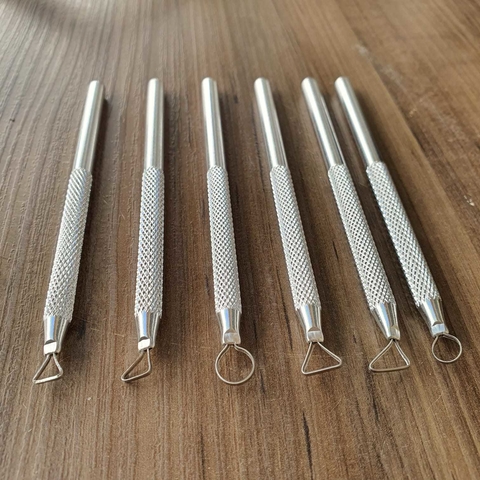 Kit de Estecas em Metal - 6 peças