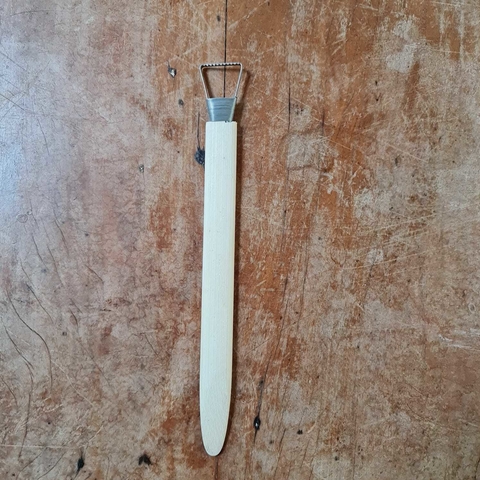 Esteca Ponta Metálica 2cm Serrilhada - 1 peça