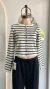 Imagen de Campera tejida. Rayada