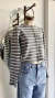 Campera tejida. Rayada - comprar online