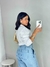 Calça jeans wide Bruna - loja online