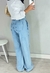 Calça jeans wide Bruna - Mielen Store