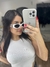 Óculos inspiração miumiu branco na internet