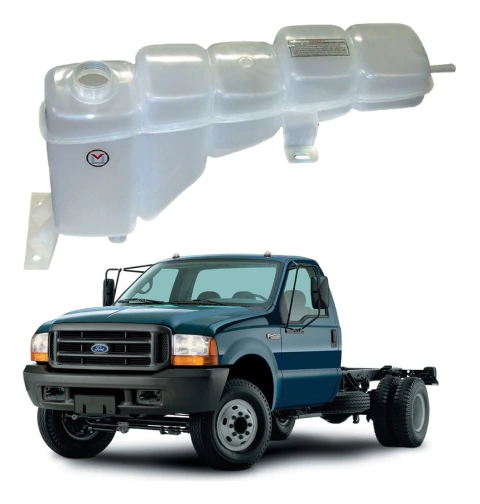 Reservatório De Água F250 F350 F4000 1998 até 2005 1 Saídas