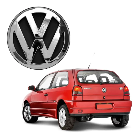 Emblema Tampa Porta Malas Gol Bola 1995 96 até 1999 Logo VW