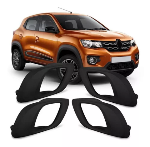 Kit Gatilho Maçaneta Interna Kwid 2017 até 2021 4Pçs Haste Reta