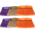 kit 6 Vassouras Premium Super Big Cores Cerdas Alongadas