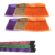 kit 6 Vassouras Premium Super Big Cerdas Alongadas Com Cabo