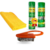 kit Limpa Tênis 2 Espuma Mágica 1 Escova 3 panos Microfibra