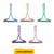 Kit 10 Rodinhos De Pia Dry Slim Rodo Pia Utensilios Cozinha - comprar online